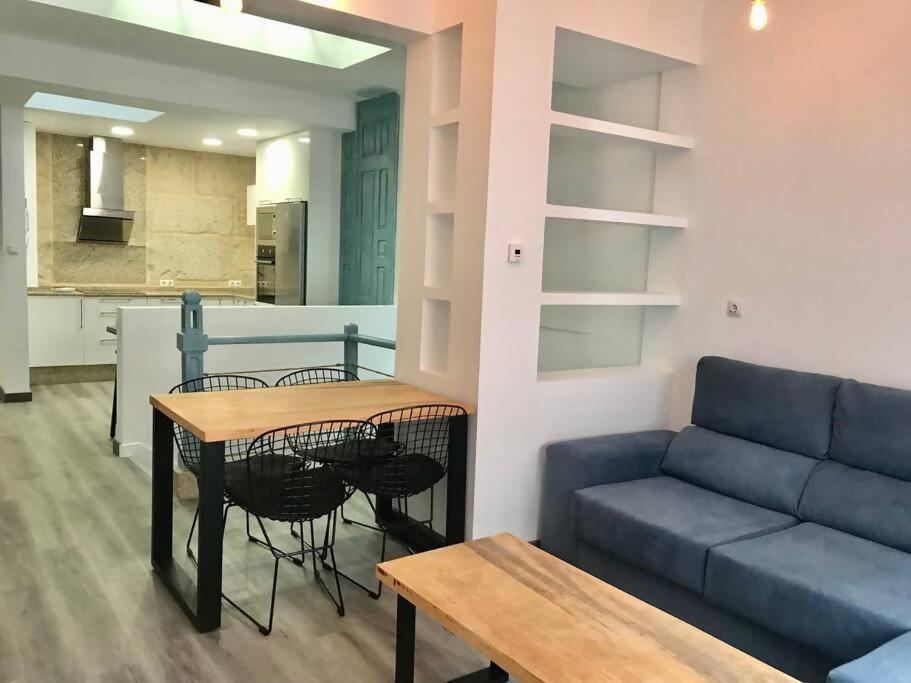 Precioso apartamento en Bueu 50 metros de la playa Exterior foto